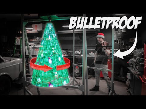 Giant Spinning Holographic Christmas Tree Display : 12 Steps (with  Pictures) - Instructables