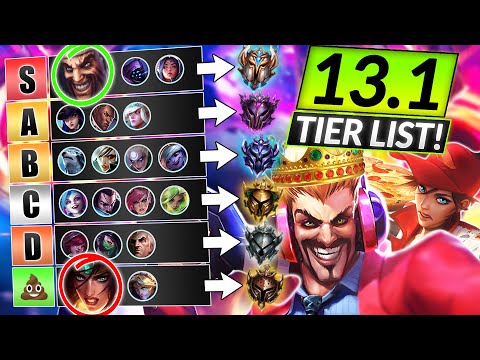 NEW UPDATED TIER LIST (Patch 13.1) - BEST META Champions to MAIN - LoL Update Guide