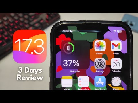 iOS 17.3 RC Battery Life After 3 Days