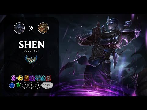 Shen Top vs Renekton - EUW Challenger Patch 12.23