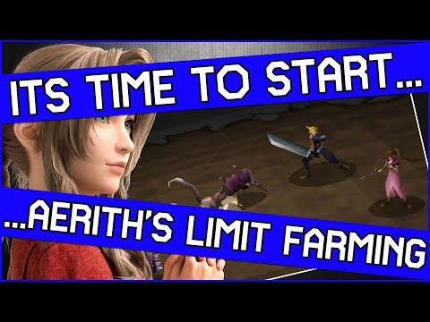 TROPHY ALERT! Starting Aerith's Kill Farming in Final Fantasy 7!