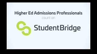 StudentBridge YouTube Video