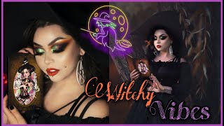 Witchy photoshoot vibes 🧹🔮 Using my Glam-O-Ween Eyeshadow Palette | Sydney Nicole