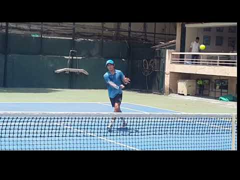 Manan Chitania college tennis recruiting video Fall 2023