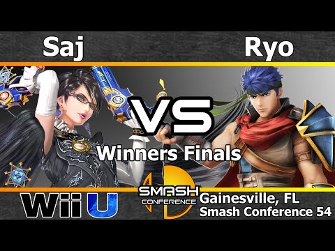 Saj (Bayonetta) vs. MVG|Ryo (Ike) - Winners Finals - SC54