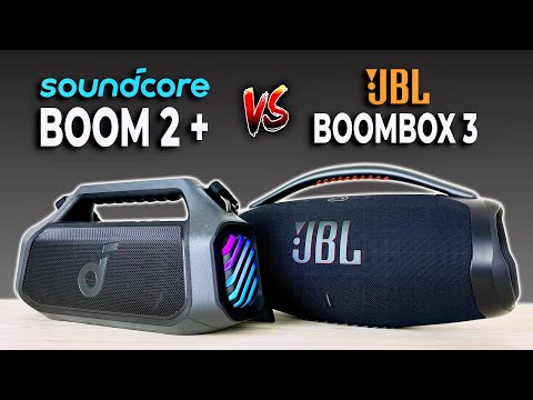 SO CLOSE! Soundcore Boom 2 Plus vs JBL Boombox 3