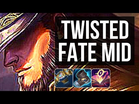 TWISTED FATE vs FIZZ (MID) | 9 solo kills, Legendary, 20/3/9, 300+ games | KR Diamond | v10.23