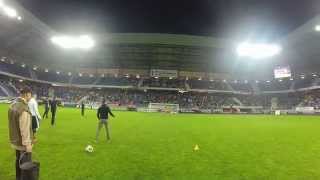 preview picture of video 'Concours Challenge Précision ( FC Sochaux - Toulouse FC 12.04.14 )'