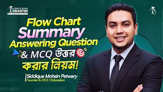 Flow Chart , Summary, Answering Question &amp; MCQ উত্তর করার নিয়ম!🔥 Mohsin Sir