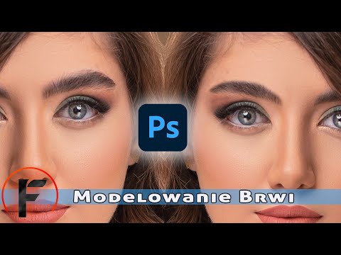 Modelowanie i retusz brwi | Poradnik Photoshop
