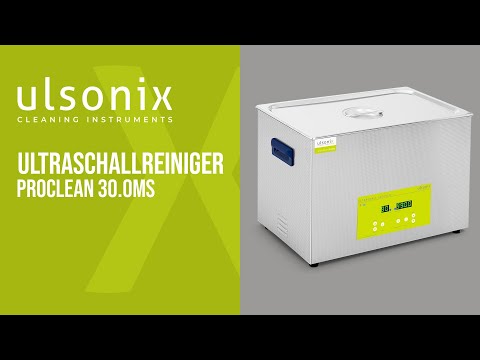 Video - Ultraschallreiniger - 30 l - 40 kHz - 600 W