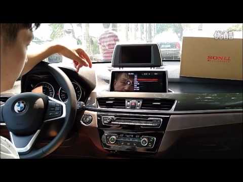 1280*480 10.2'' Car DVD player for BMW X1 With original BMW UI mirror link function