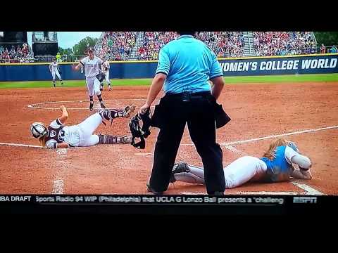 Lisa Fernandez Ejected UCLA Vs Texas A&M