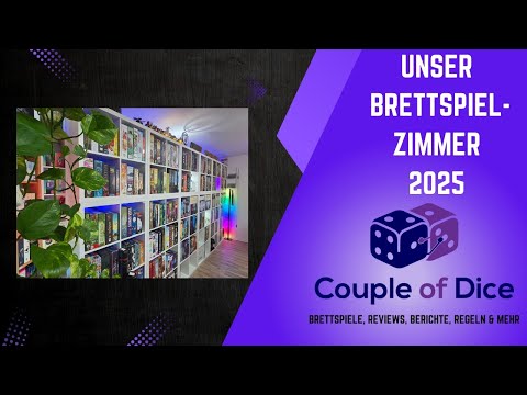 Our board game room - tour - as of November 2025