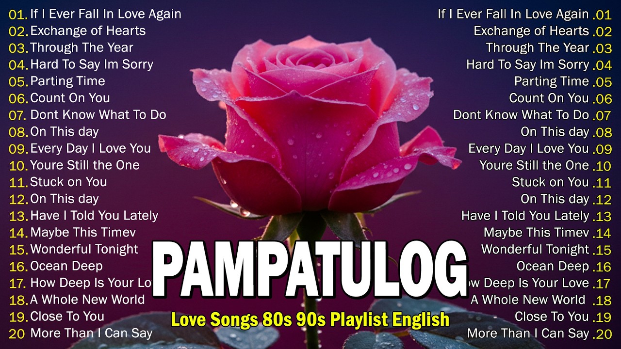 Pampatulog OPM Love Songs 80s & 90s Medley 🔊 Relaxing Filipino Music for Deep Sleep