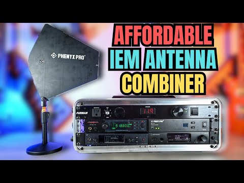 AFFORDABLE In-Ear Monitor ANTENNA COMBINER - Phenyx Pro PAS 227x