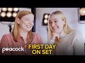 First Day on Set with Sarah Snook and Dakota Fanning