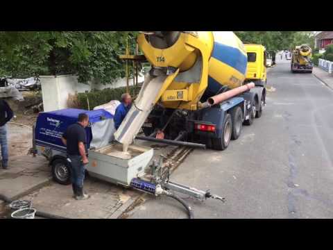 Calciumsulfat-, Anhydrit-, Fließestrich einbringen - Estrich Tscherner GmbH