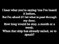 Sting - So To Speak (feat. Becky Unthank) (with ...
