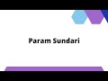 Param Sundari | Lyrics | Mimi | Kriti Sanon, Pankaj Tripathi | A. R. Rahman | Shreya | Amitabh B. |