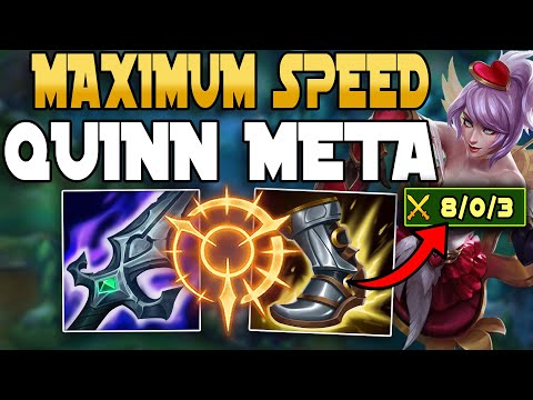 Rank 1 Quinn NEW Way To Play Against Bruisers For MAXIMUM Speed! (PERFECT GAME) - League of Legends