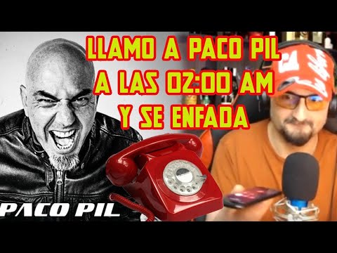 LLamo a PACO PIL a las 2 de la madrugada y se enfada #clasicosmiquelserrano