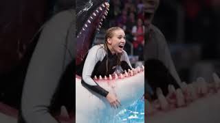 jessica radcliffe accident original video | jessica dolphin show incident #jessica #dolphin #shorts