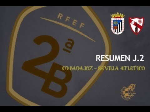 RESUMEN CD BADAJOZ 1 - 0 SEVILLA ATLETICO J.2 SEGUNDA B
