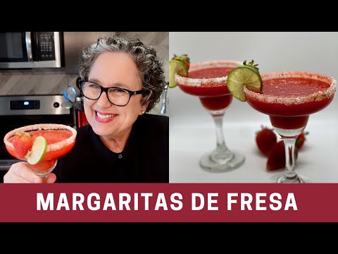 Como Hacer Margaritas con Fresas Congeladas y con Tequila | The Frugal Chef