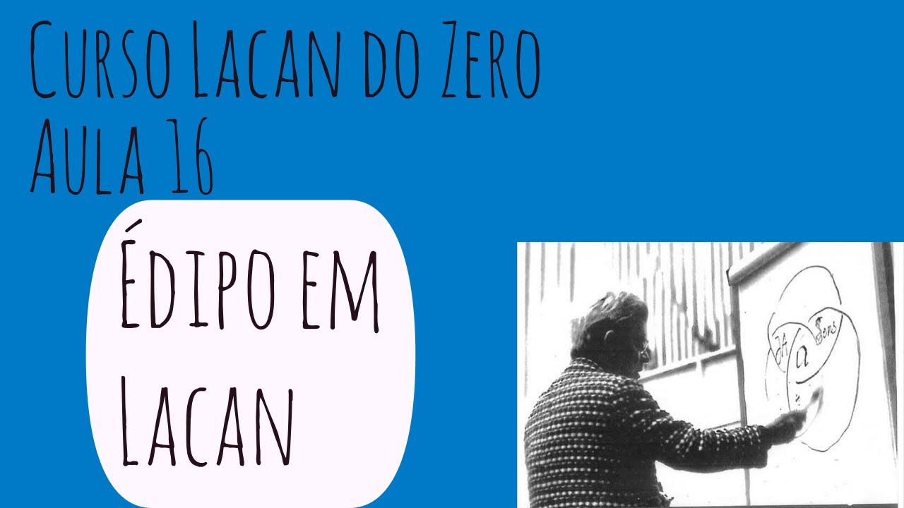 Édipo em Lacan - Curso Lacan do Zero: Aula 16