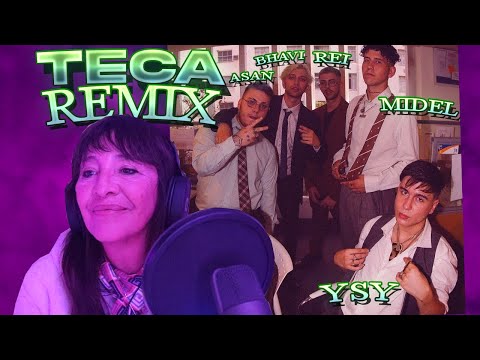ASAN, BHAVI - TECA RMX (ft. Rei, Midel, YSY A & Neo Pistea) - PSICOLOGA REACCIONA