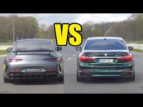 ALPINA B7 BITURBO vs MERCEDES AMG GT63 S -🚀 DRAG RACE🚀