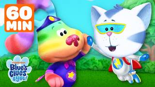 Periwinkle's BEST Moments with Blue & Josh! 🐱 60 Minutes | Blue's Clues & You!