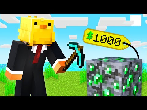 Minecraft, But Every Drop is Money!