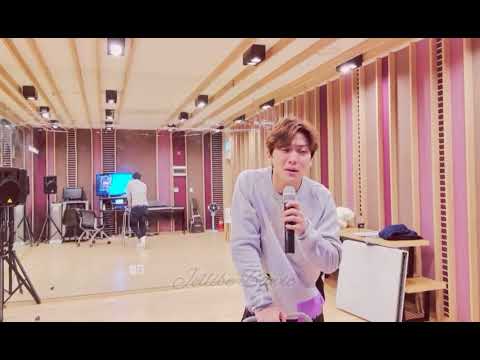 Golden Child Joochan singing live IU's "Dear Name"