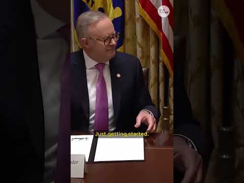 President Donald Trump, Australian PM sign a rare earths deal amid China supply concerns