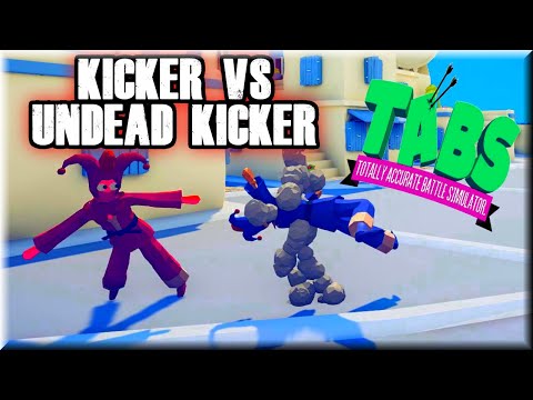 The Undead Kicker Outtakes | Kicker vs Undead Kicker etc... - TABS MODS