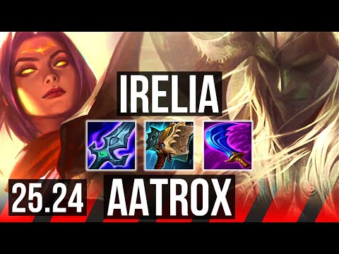 IRELIA vs AATROX (TOP) | Good KDA: 12/1/2 | KR Master | 25.24