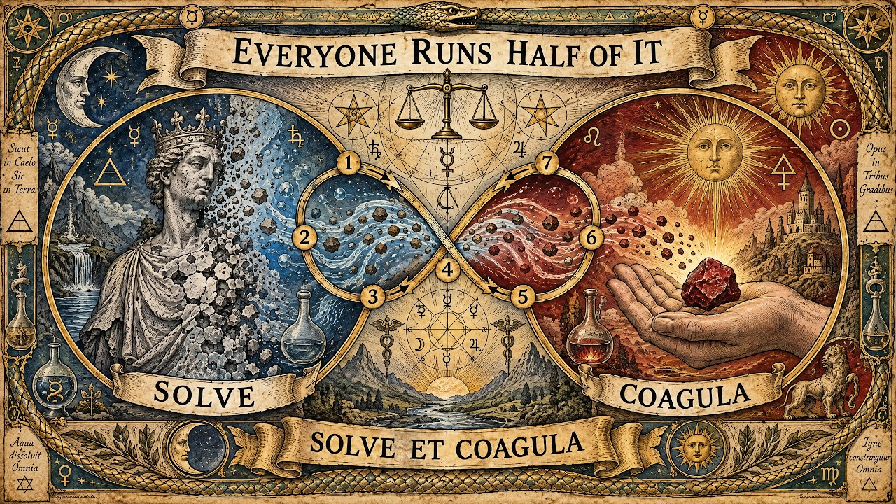 Solve et Coagula — The Law Underneath Every Stage