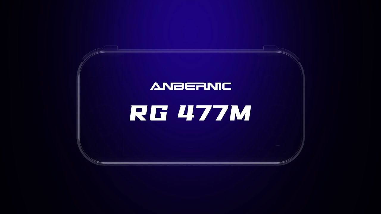 ANBERNIC RG 477M First Look! - YouTube
