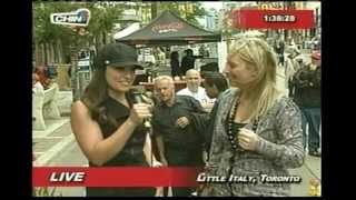 Winning Italian Idol competition 2010