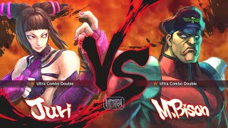 Ultra Street Fighter 4 - Juri Vs M. Bison [Hardest]