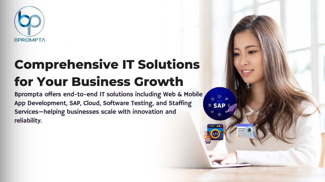 Comprehensive IT Solutions | Web, Mobile, SAP, Cloud & Staffing Services | Bprompta