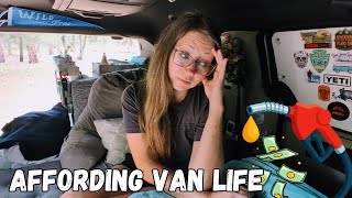 Van Life During a Tough Economy | How I (Barely) Make It Work Living Full Time in a Minivan Camper