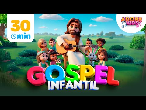 30 Minutos de Música Infantil Gospel | Histórias Bíblicas Cantadas para Crianças