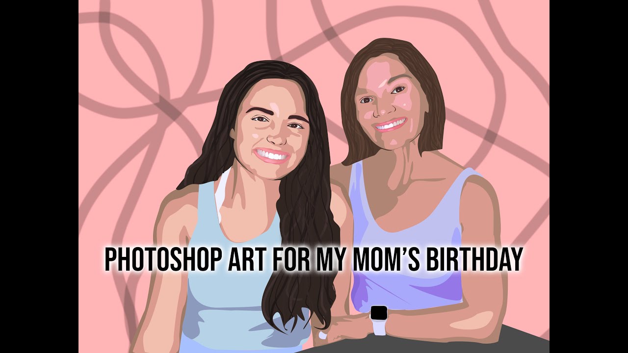 Vector Art: Gift for my Mom's Birthday