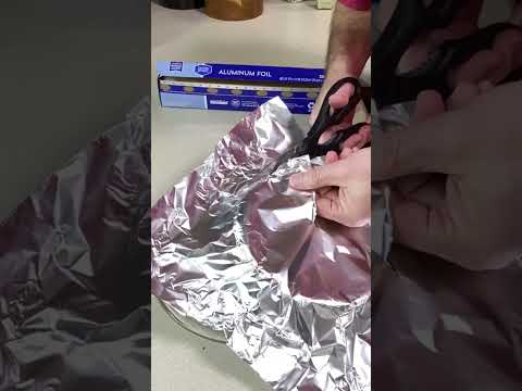 Make a PIE CRUST SHIELD #Shorts