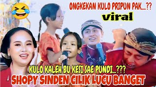 Download lagu SHOPY SINDEN CILIK VIRAL LUCU BANGET GAWE PAK YOYOK & RIBUAN PENONTON KEPINGKEL PINGKEL 🤣 mp3