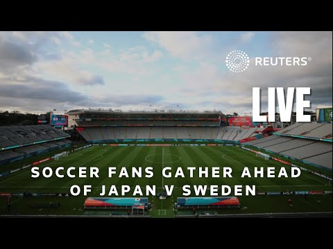 LIVE: Soccer fans gather in Auckland ahead of Japan v Sweden quarter-final