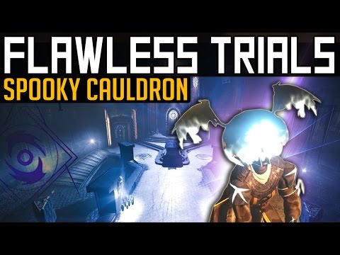 Destiny | SPOOKY TRIALS! - 'The Cauldron' Trials of Osiris Flawless Gameplay & Lighthouse Loot!